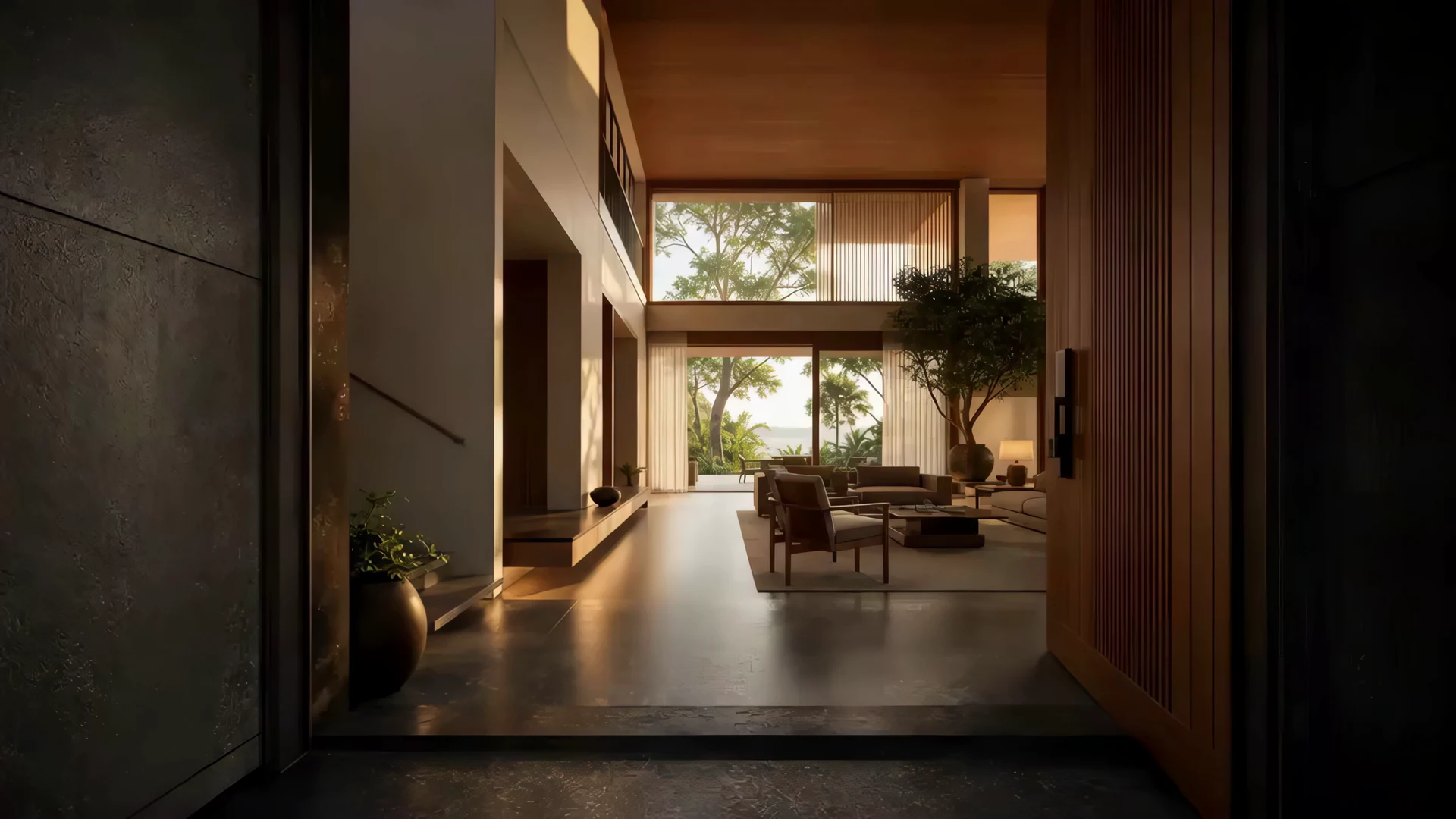 Interior of a luxury home crafted by Wall2Wall