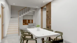 dining area interiors in kerala