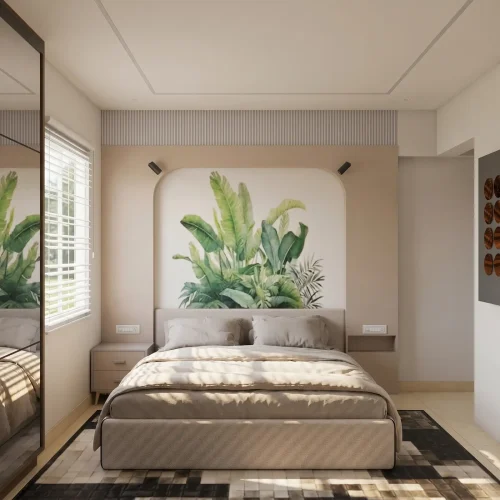 bedroom interiors thrissur 098i