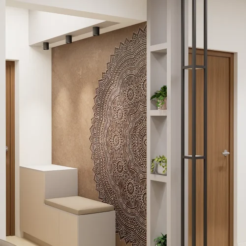 foyer area design coimbatore