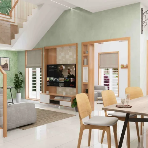 home living area designer in thrissur