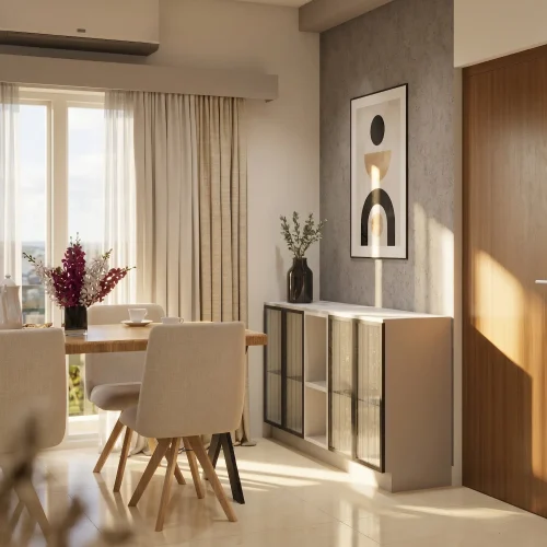 living area interiors in thrissur 90l